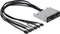 DeLOCK Multi-Slot-Cardreader, USB 2.0 9-Pin Stecksockel [Stecker] Vorschaubild