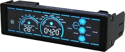 LC-Power LC-CFC-2, Lüftersteuerung 5.25" 6-Kanal