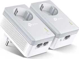 TP-Link Powerline AV600 Adapter Kit, HomePlug AV2, RJ-45, 2er-Bundle (TL-PA4022P KIT)