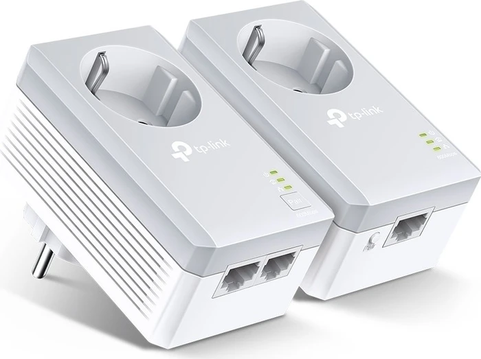 TP-Link Powerline AV600 Adapter Kit, HomePlug AV2, RJ-45, 2er-Bundle