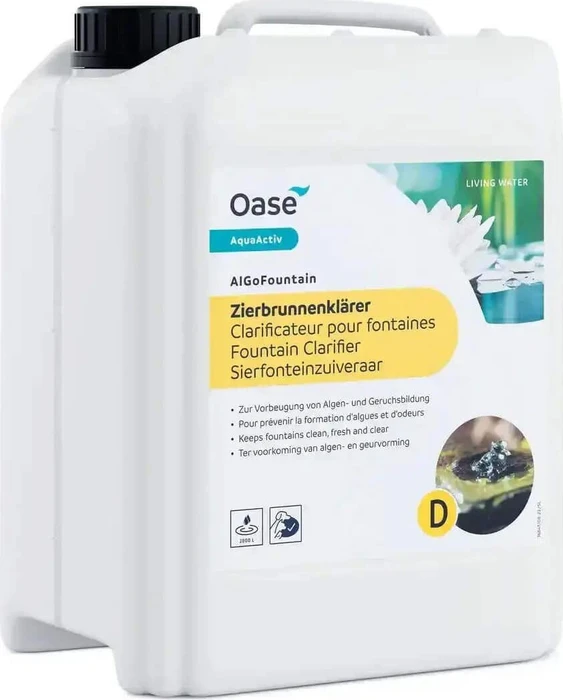 Oase AquaActiv AlGo Fountain, Zierbrunnenklärer für Teich bis ³
