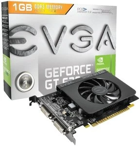 EVGA GeForce GT 620, 1GB DDR3, 2x DVI, Mini HDMI