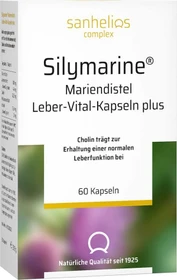 Sanhelios Silymarine Mariendistel Leber-Vital-Kapseln plus, 60 Stück