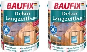 Baufix Dekor-Langzeitlasur innen und außen mahagoni, 5l