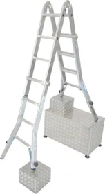Krause Stabilo Professional 4-tlg. Mehrzweckleiter, 4x 4 Stufen