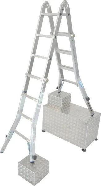 Krause Stabilo Professional 4-tlg. Mehrzweckleiter, 4x 4 Stufen