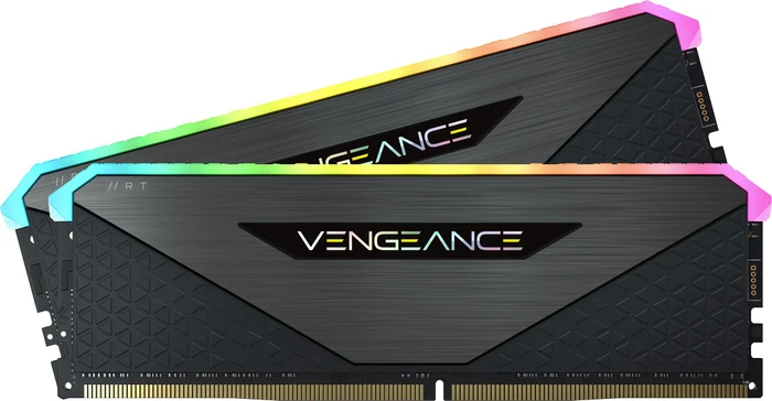 Corsair Vengeance RGB RT Gunmetal UDIMM 32GB Kit, DDR4-3200, CL16-20-20-38