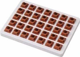 Keychron Gateron Cap V2 Golden-Brown Switch Set, 35er-Pack
