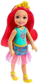 Mattel Barbie - Dreamtopia Chelsea Flowers Feenpuppe rote Haare