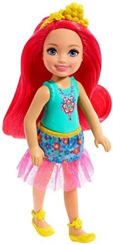 Mattel Barbie - Dreamtopia Chelsea Flowers Feenpuppe rote Haare
