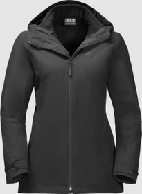 Jack Wolfskin Norrland 3in1 Funktionsjacke schwarz (Damen)