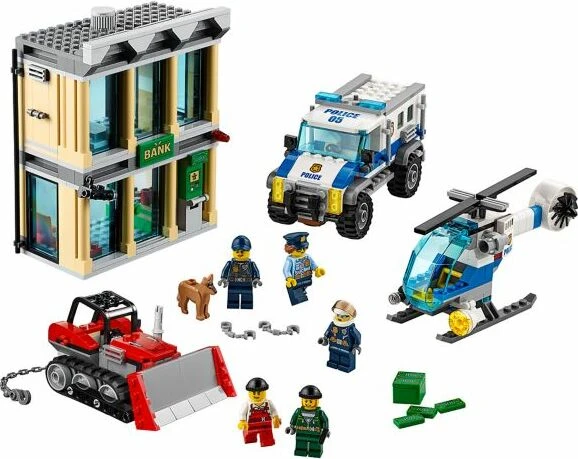 LEGO City - Bankraub mit Planierraupe