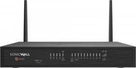 Dell SonicWALL TZ380W Wireless-AX Desktop Firewall, 8x RJ-45, 2x SFP+, TotalSecure Advanced Edition (1 Jahr) (03-SSC-7723)