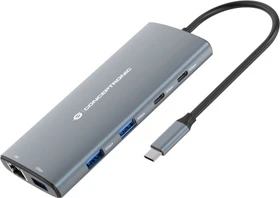 Conceptronic 10-in-1 Dockingstation, USB-C 3.0 [Stecker] (DONN06G / 110515507201)