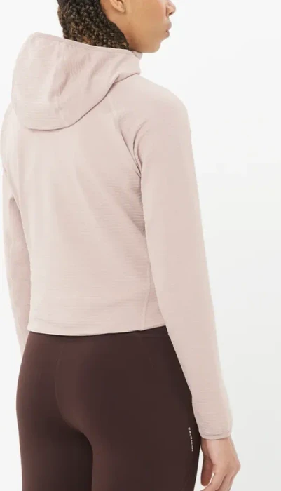 Salomon Essential Lightwarm Hooded Funktionsjacke etherea (Damen)