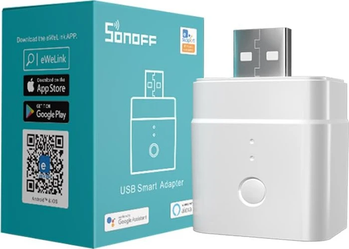 Sonoff Micro 5V Wireless USB Smart Adapter weiß, 1x USB-A, USB-Schaltaktor