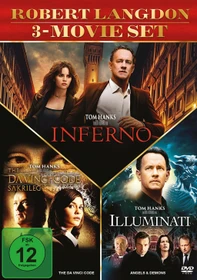 Der Da Vinci Code - Sakrileg / Illuminati / Inferno Box-Set (DVD)
