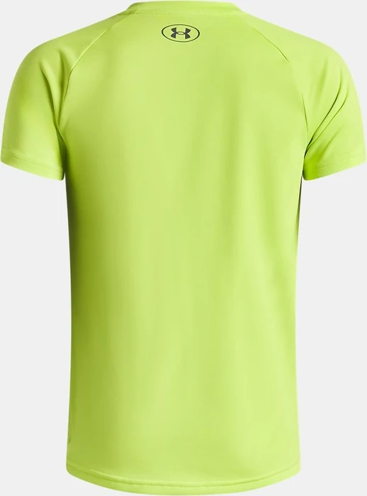 Under Armour Tech 2.0 Funktionsshirt kurzarm green citrine/castlerock (Junior)