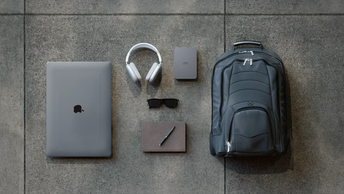 LaCie Mobile Drive Secure, Space Gray, 2TB, USB-C 3.0