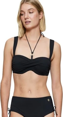 Triumph Summer Twist mit abnehmbaren Trägern Bikini-Oberteil schwarz (Damen)
