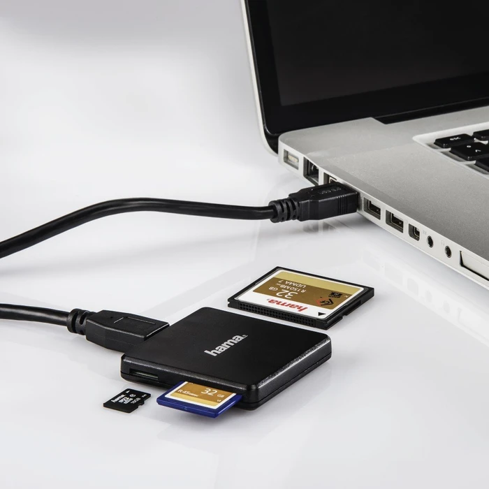 Hama USB 3.0 Multi-Slot-Cardreader, USB 3.0 Micro-B [Buchse]