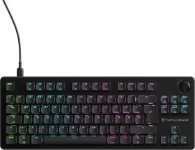 Turtle Beach Vulcan II TKL, schwarz, LEDs RGB, TITAN Mechanical Linear, USB, DE (TBK-2003-02-DE)