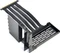 Lian Li Riser Card, inkl. PCI-Slot Blende für LANCOOL II, gewinkelt, PCIe 3.0, 200mm, schwarz Vorschaubild