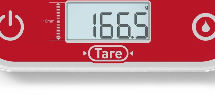 Tefal BC50U3 Optiss digitale Küchenwaage rot