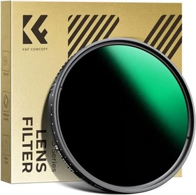 K&F Concept Nano-D Graufilter variabel ND3-ND1000, 1.5-10 Stopps, 62mm
