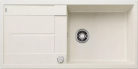 Blanco Metra XL 6 S Einbau Becken reversibel mit Ablauffernbedienung softweiß