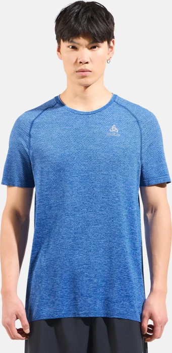 Odlo Essential Seamless Laufshirt kurzarm limoges melange (Herren)