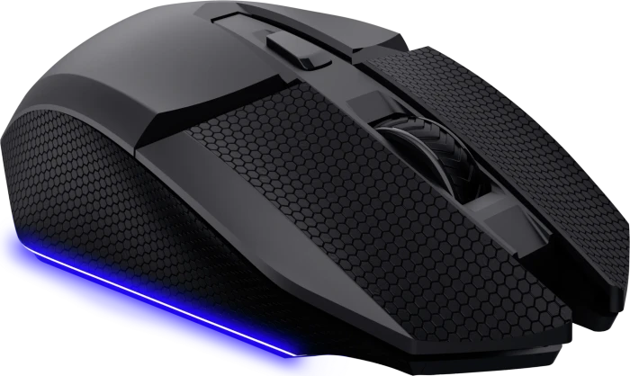Trust Gaming GXT 122 Felox+ Dual Wireless Illuminated Gaming Mouse schwarz, USB/Bluetooth
