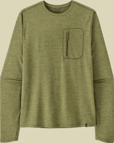 Patagonia Capilene Cool Sun Funktionsshirt langarm caper green/buckhorn green x-dye (Herren)