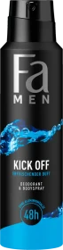 Fa Men Kick Off Deodorant Spray, 150ml