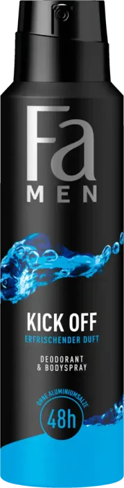 Fa Men Kick Off Deodorant Spray, 150ml