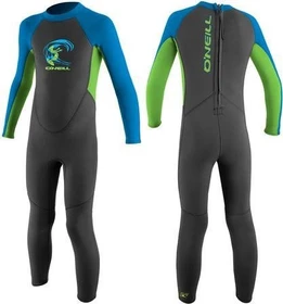 O'Neill Reactor Toddler Nasstauchanzug 2/2/2mm schwarz/blau/grün (Junior)