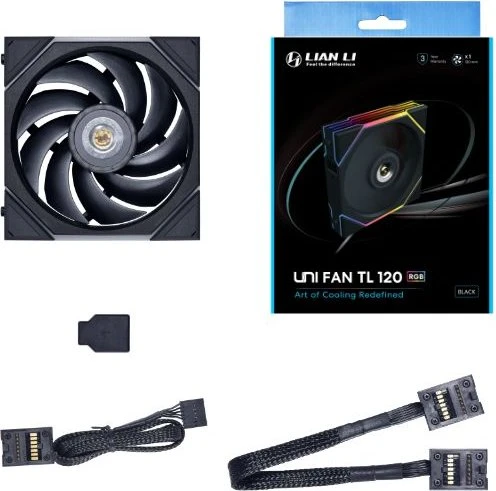 Lian Li Uni Fan TL 120 RGB, schwarz, 120mm