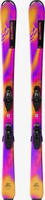 Salomon Lux M + C5 rhodamine red/saffron (inkl. Bindung) (Junior) (Modell 2025/2026)