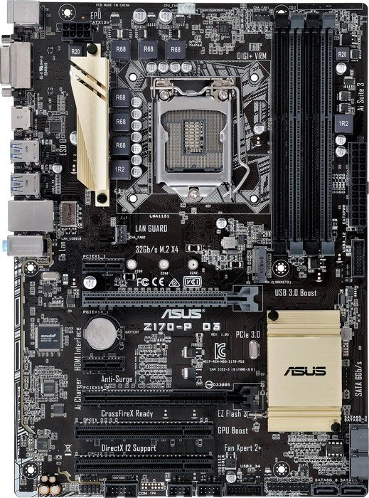 ASUS Z170-P D3 (Intel 1151)