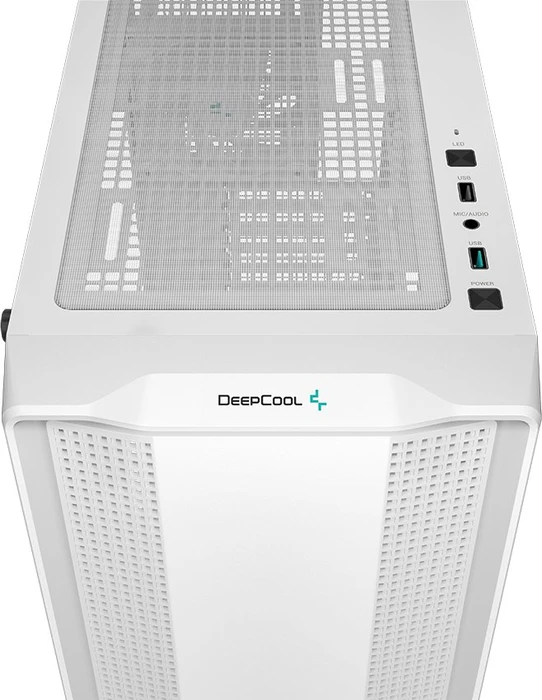 DeepCool CC560 [V2], weiß, Glasfenster