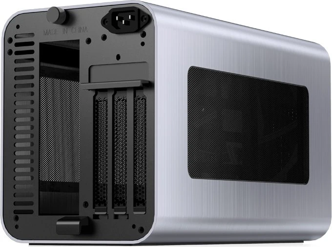 Jonsbo V11, silber, Mini-ITX