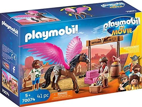 playmobil The Movie Marla, Del und Pferd mit Flügeln