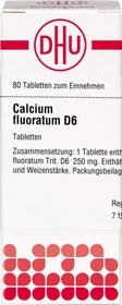 DHU Calcium Fluoratum D6 Tabletten, 80 Stück