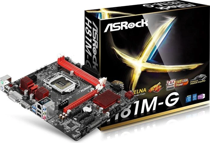 ASRock H81M-G (Intel 1150)