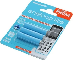 Panasonic eneloop lite (Gen 2) Akkupack 1x3 Micro AAA NiMH 550mAh, 3er-Pack