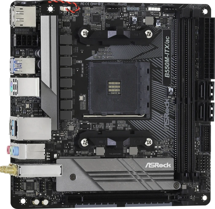 ASRock B550M-ITX/ac (AMD AM4)