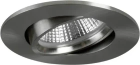 Brumberg INDIWO68-R LED Einbauleuchte rund nickel matt