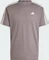 adidas Own The Run 3-Streifen Laufshirt kurzarm charcoal (Herren) Vorschaubild