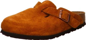 Birkenstock Boston Veloursleder Weichbettung mink
