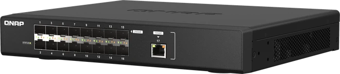 QNAP QSW-M5200 Desktop 25G Managed Switch, 16x SFP28, 1x RJ-45